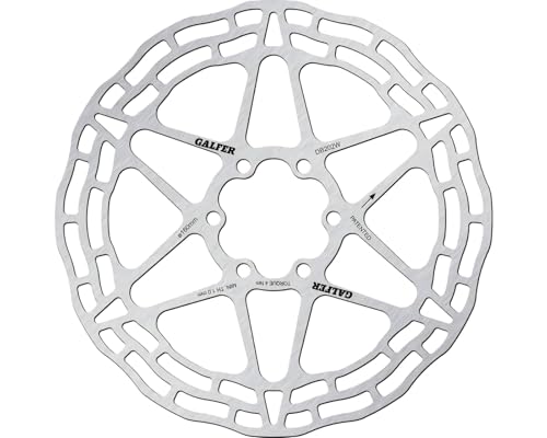 Galfer Wave Trial-Fahrrad-Bremse, Silber, 160 mm Galfer Wave Trial-Fahrrad-Bremse, Silber, 160 mm von Galfer
