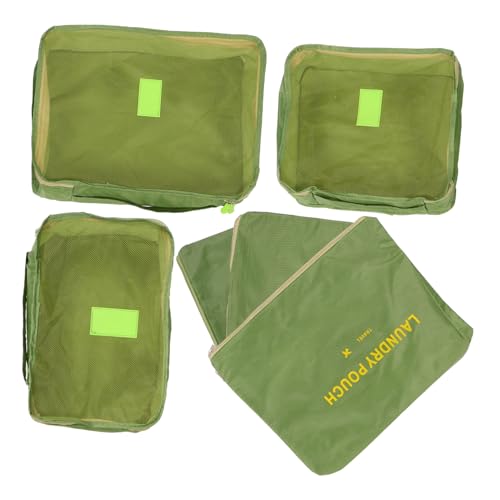 GALPADA 12 STK Aufbewahrungstasche Reisegepäcktasche Wasserdichter Reisepack-Organizer Kleiner Eimer Mit Deckel wasserdichte Reisetasche Green von GALPADA