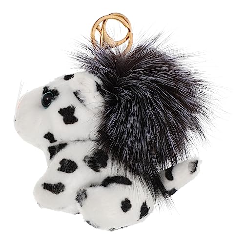 GALPADA 1Stk Tiger-Plüsch-Anhänger Tiere Animal Toys Kuscheltier schlüsselanhänger Tiger Anhänger für Rucksack Neuheit Kette Taschen-DIY-Anhänger hängendes kurzer Plüsch von GALPADA