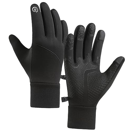 GALPADA 2 Paar Outdoor-sporthandschuhe wasserdichte Handschuhe Warme Handschuhe Für Männer Extreme Kälte Handschuhe Für Männer Bei Kaltem Wetter Reithandschuhe Polyester (polyesterfaser) von GALPADA