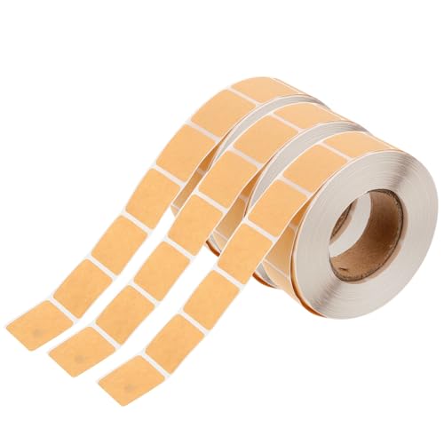 GALPADA 3Rollen Selbstklebende Zielscheiben Reparaturetiketten Quadratische Aufkleber Kraftpapier Für Beschriftung Und Markierung Von Praktischer GALPADA 3Rollen Selbstklebende Zielscheiben Reparaturetiketten Quadratische Aufkleber Kraftpapier Für Beschriftung Und Markierung Von Praktischer von GALPADA