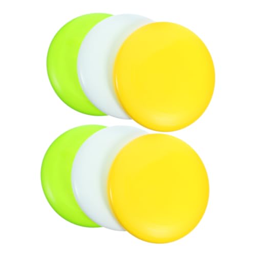 GALPADA 6 Stück Teiliges Disc Golf mit Driver Midrange und Putter Kleine Robuste Scheiben in Weiß Gelb und Grün Leicht Langlebig und Tragbar für Einsteiger und Freizeitspieler GALPADA 6 Stück Teiliges Disc Golf mit Driver Midrange und Putter Kleine Robuste Scheiben in Weiß Gelb und Grün Leicht Langlebig und Tragbar für Einsteiger und Freizeitspieler von GALPADA