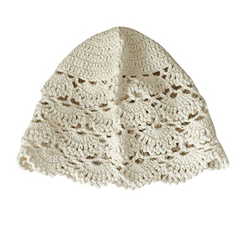 GALPADA Ausgehöhlte Mütze Häkelmützen für Damen Vintage Turban Elegante Beanie Mütze GALPADA Ausgehöhlte Mütze Häkelmützen für Damen Vintage Turban Elegante Beanie Mütze von GALPADA