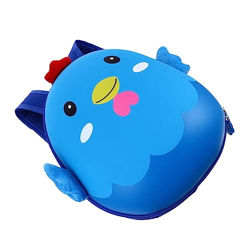 GALPADA Tasche Tierischer 3D-Rucksack Mädchen Rucksack Kindergarten Rucksack Schulranzen School Bag schulmäpchen Cartoon-Eierschalenhuhn-Kinderrucksack praktischer Kinderrucksack Blue von GALPADA