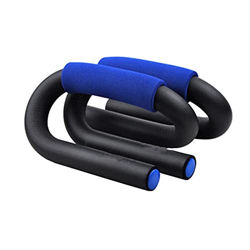 Handstandstangen S-Typ Push-Ups Brustmuskeln Übung Arm Fitnessgeräte Home Fitness-Ausrüstung(Color:Blue) von GALSOR