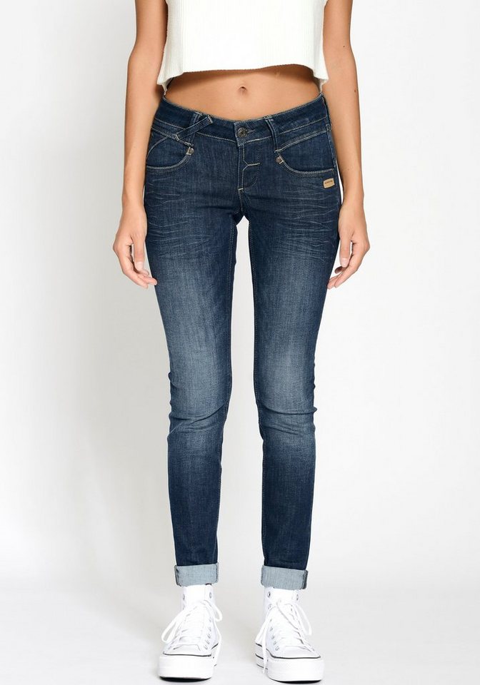 GANG Skinny-fit-Jeans 94NENA mit modischer Waschung von GANG