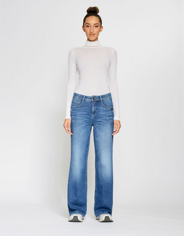 GANG Weite Jeans - wide Leg Jeans Hose - Baggy Jeans - 94AMELIE WIDE von GANG