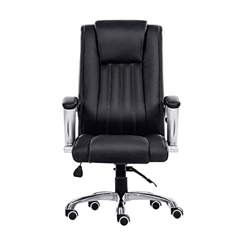 GANGUIO Home Work Boss Büro Hohe Rückenlehne Computer Ergonomischer Schreibtisch PU Leder Verstellbar Modern Schwenkbar Task Computer Gaming s von GANGUIO