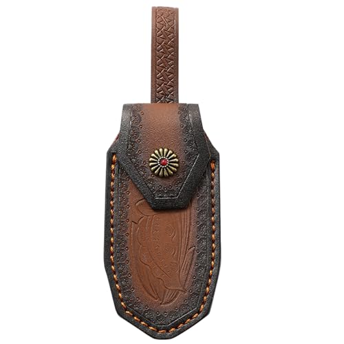 GAOSHA Faltbare Aufbewahrungstasche, Lederholster, Gürtel, faltbare Taschen, Gürtel, faltbare Holster für Sammler von GAOSHA