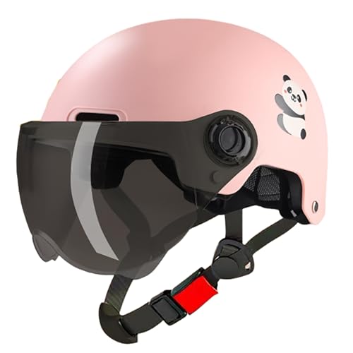 Kinderhelm Kinder-Fahrradhelm Leichter Fahrradhelm Für Roller Radfahren Skaten Multisport-Sicherheitshelm 3–12 Jahre Alt Süßer Cartoon-Helm A,(45-55CM) von GAOZITAIGZ