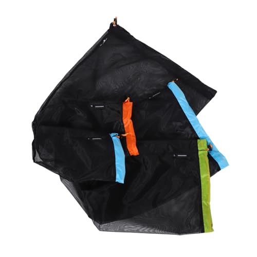 GAROZATION 1 Set Outdoor Aufbewahrungsbeutel Set Netzbeutel Hängematte Schlafsack Kleiner Kompressionssack Schlafsack Kordelzug Kompressionsbeutel Kordelzugbeutel Sack Camping von GAROZATION