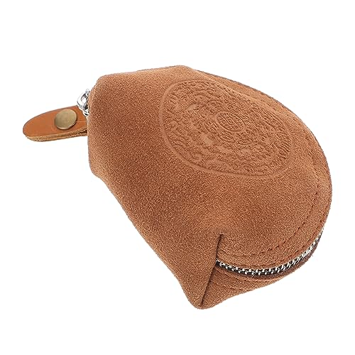 GAROZATION 1Stk Geldbörse aufbewahrungssack Storage Pockets Handtasche Lederbeutel Praktische Aufbewahrungstasche Portemonnaie Karte Ändern Halter Mini-Ledertasche Geschenkbehälter Chocolate von GAROZATION