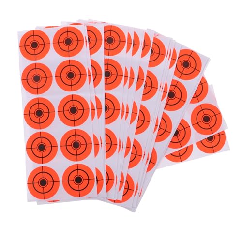 GAROZATION 250 Stück Schießscheiben Aus Papier Zielmarker Schießzubehör Übungszubehör Praktische Ziele Abziehbilder Aufkleber Aus Papier Zielscheiben Schießzubehör Orange GAROZATION 250 Stück Schießscheiben Aus Papier Zielmarker Schießzubehör Übungszubehör Praktische Ziele Abziehbilder Aufkleber Aus Papier Zielscheiben Schießzubehör Orange von GAROZATION
