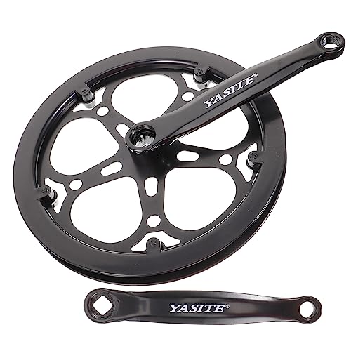 GAROZATION Einzelring Fahrrad Kurbelgarnitur Set Kettenblatt Mit 52 Zähnen Für Singlespeed Fahrräder Bike Zubehör Für Präzise Leistung Und Langlebigkeit GAROZATION Einzelring Fahrrad Kurbelgarnitur Set Kettenblatt Mit 52 Zähnen Für Singlespeed Fahrräder Bike Zubehör Für Präzise Leistung Und Langlebigkeit von GAROZATION