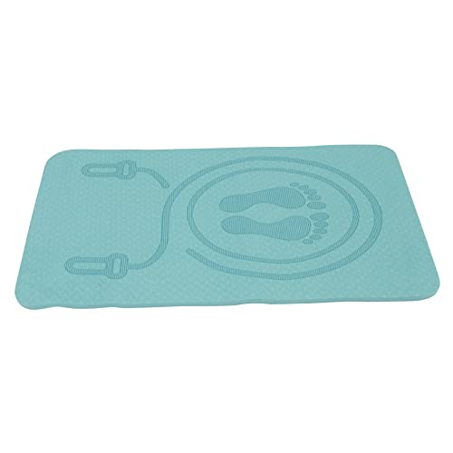 GAROZATION Sprungmatte Sportmatte für den Haushalt Kreis Block Grube 5x7 turnmatten gymnastics matte fußmatte innen Teppich für draußen Sport-Seilmatte Multifunktions-Trainingsmatte tpe Green von GAROZATION