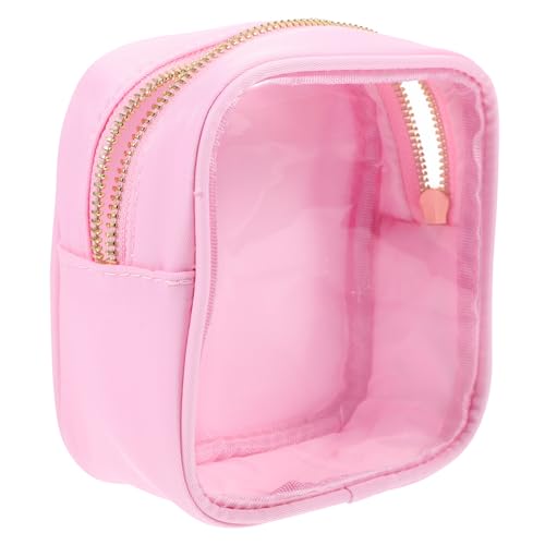 GAROZATION Tragbare Reise Make Up Tasche Mit Reißverschluss Kosmetiktasche Für Damen Organizer Für Make Up Und Pflegeprodukte Kompakte Kulturtasche Im Eleganten Design Für Unterwegs von GAROZATION