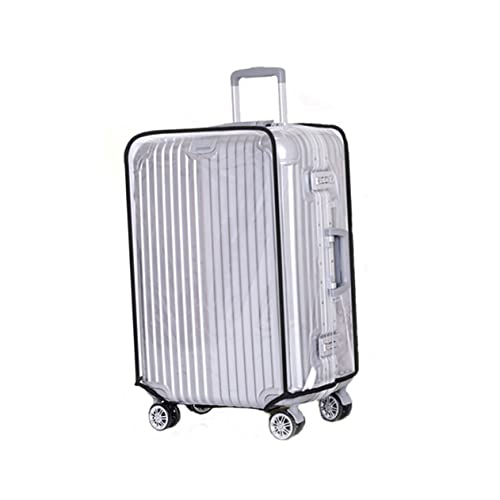 GAROZATION Transparente Kofferhülle 26 Zoll Reisegepäck Schutzhülle Staubdicht Koffer Folie Schutz Trolley Case Abdeckung Koffer Schutztasche von GAROZATION