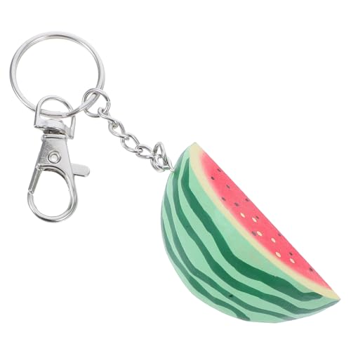 GAROZATION Wassermelonen-schlüsselanhänger Für Autoschlüssel, Fruchtförmige Hängedekoration, Neuartiger Schlüsselanhänger-anhänger, Schlüsselornament Für Taschen Und Rucksäcke, von GAROZATION