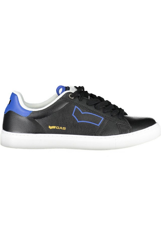 GAS Sneaker Stylischer schwarzer Herrensportschuh mit GAS Sneaker Stylischer schwarzer Herrensportschuh mit von GAS