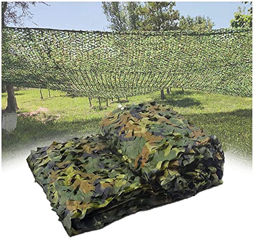 GASSNAKE Tarnnetz Camouflage Netz, zum Thema Jagd, Sonnenschutz, Militär Armee Party Dekoration, Autoabdeckung, Größe Woodland Camo 6 * 8M von GASSNAKE