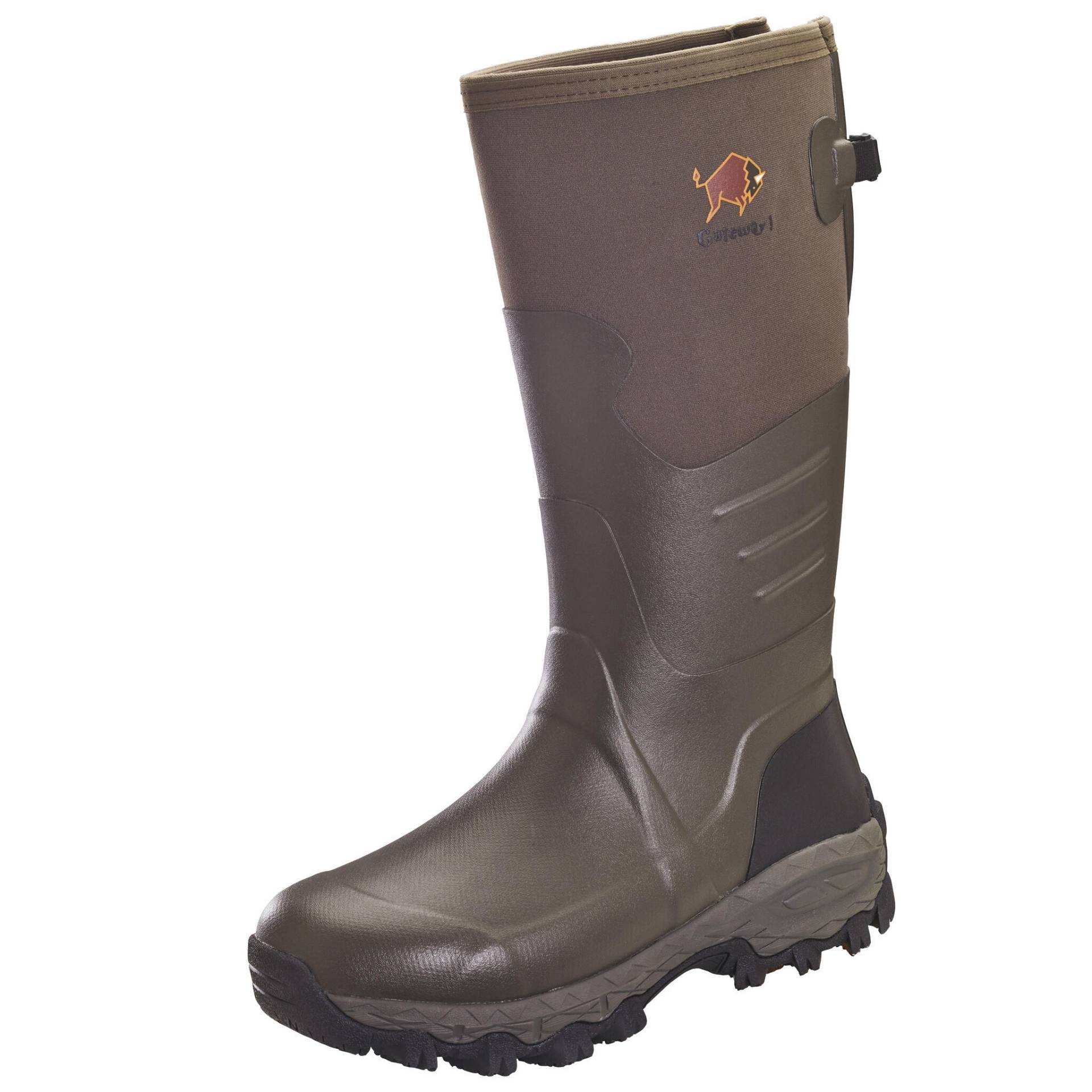 Gateway1 Woodwalker Breite Outdoor-Stiefel - Khaki - 18" / 4mm von GATEWAY1