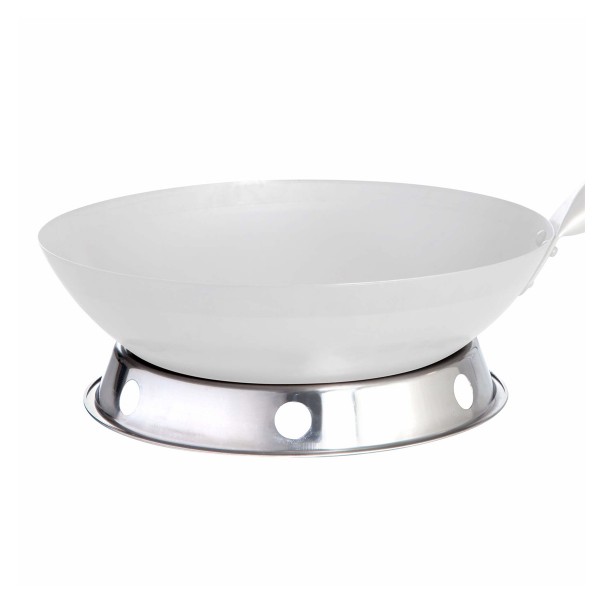 Edelstahl Wok Ring für Woks (30-40cm) von GAUMENKICK