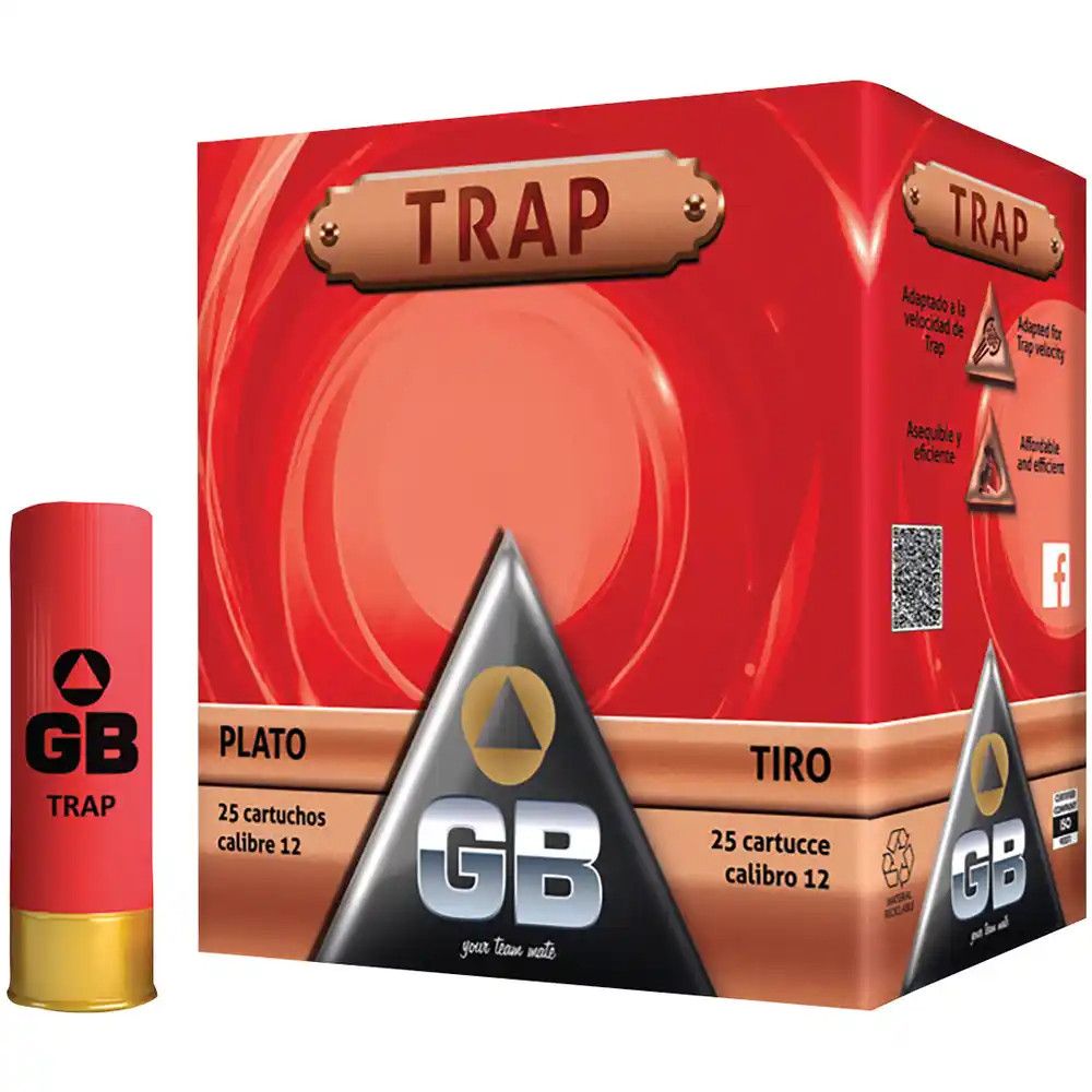 GB Training Trap 12/70 24g, 2,4mm, 25 Schuss GB Training Trap 12/70 24g, 2,4mm, 25 Schuss von GB