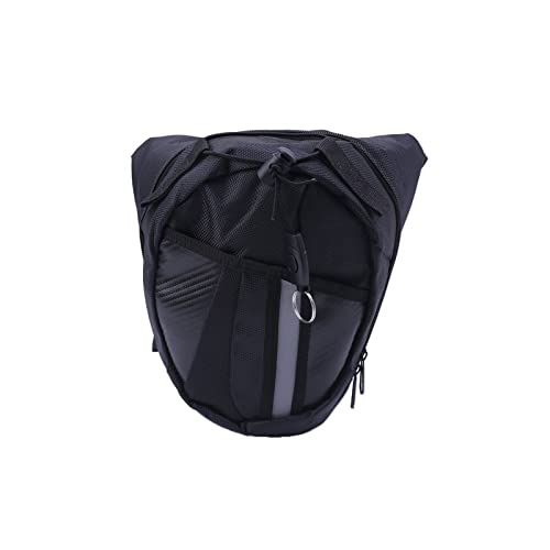 GBNYTT Hüfttasche Outdoor Bein hängen Motorrad Hüfttasche Einfache Atmosphäre Taillengürtel Fahrradtasche, einfarbig, Einheitsgröße von GBNYTT