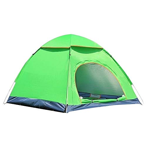 GBNYTT Zelt, tragbares Outdoor-Camping-Zelt, vollautomatisch, Geschwindigkeit, offen, Pop-Up-Zelt, wasserdicht, Sonnenschutz, Campingzelt mit Gaze-Moskitonetz von GBNYTT