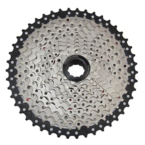 GBSONGLIANGBO Fahrrad Kassette,Speed Cassette 8 9 10 11 12 Geschwindigkeit 11-52T Fahrradkettenrad Freilauf 8V 9V 10V 11V 12V Kassette Mountain Bike MTB Zubehör(11-46T 11S) von GBSONGLIANGBO