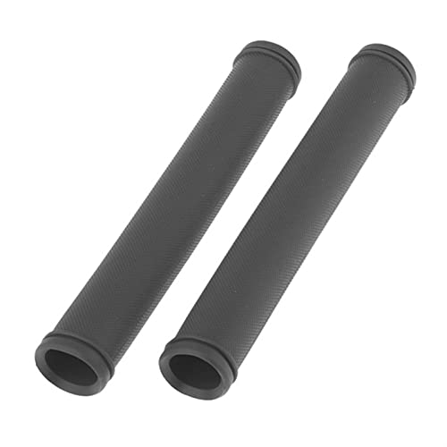 GBSONGLIANGBO Fahrradgriffe,Lenkergriffe Fahrrad 1 Paar Rollergriffe Weiche Fahrradgriffe Lenker Grips Anti-Rutsch Fahrradgriffe Radfahren Griffe Fahrradteile(Gray) von GBSONGLIANGBO