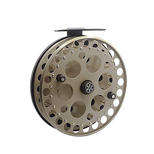 GBSONGLIANGBO Fliegenrolle,Fliegenfischen Rolle Alle Metall Sea Fly Fishing Reel Links und rechts Eisfischen Rad Carp Fishing Gear rüttelnde Köder Rollen Mini Spulen(XT999) von GBSONGLIANGBO