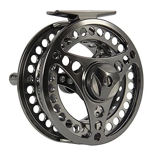 GBSONGLIANGBO Fliegenrolle,Fliegenfischen Rolle Fliegenfischerei Rollen Angelzubehör CNC Bearbeitete große Arbor-Fly-Reel-Ersatzspule optional für Stream Angelrute(910WT) von GBSONGLIANGBO