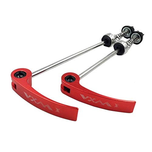 GBZIJIE Schnellspanner,Schnellspanner Rennrad Fahrrad-Spieße Ultraschnellspanner MTB Rennrad Schnellspanner vorn hinten Radnaben Spieße Fahrradteile(Red) von GBZIJIE