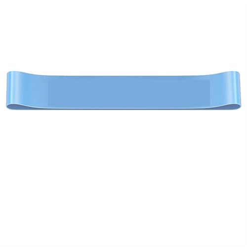 Fitnessband Widerstandsbänder Widerstandsübungs-Loop-Bands-Set, Workout-Bänder for Damen und Herren, Stretchbänder, 5 verschiedene Widerstandsstufen for Gesäßbeine(Light blue) von GCYEIDMA