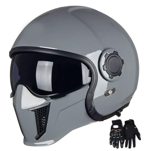 DOT-zertifizierte Motorrad Integralhelm(BB,M(53-54cm)) von GDAONUDK