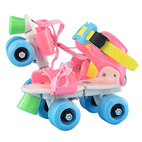 GDZTBS Kinder Rollschuhe Doppelreihig 4 Rollen Skateschuhe Größe Slalom Rollschuhe Inlineskates Kinder Jungen Mädchen GDZTBS Kinder Rollschuhe Doppelreihig 4 Rollen Skateschuhe Größe Slalom Rollschuhe Inlineskates Kinder Jungen Mädchen von GDZTBS