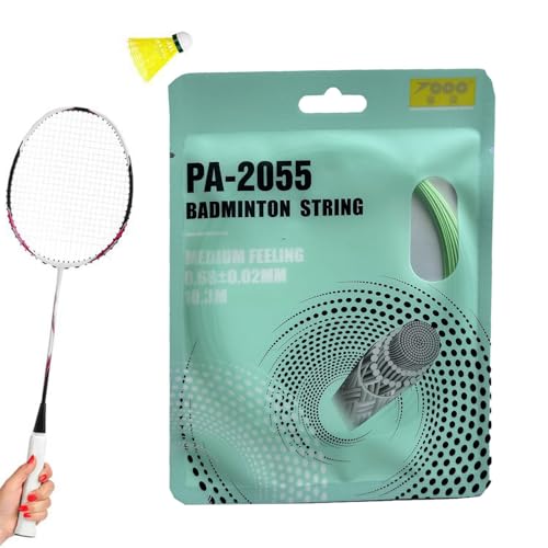 Schlägerseil, Badmintonschlägerseil, Badmintonseil - Badminton-Linie 0,70 mm, Multifilament-Tennisschlägersaite 10 m Profi | Fadenersatz F von GEDOX