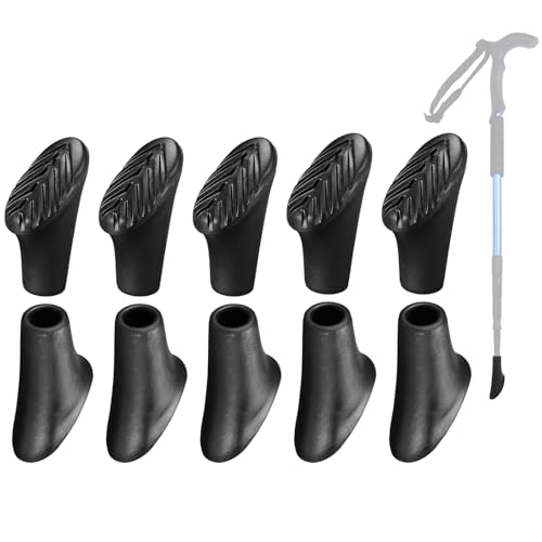 10 Stück Walking Stöcke Gummipuffer Ersatzteile 11mm Gummipuffer für Alle Gängigen Antirutschmatte für Trekkingstöcke für Walkingstöcke Trekking Stöcke Walking Pad Walkingstöckepuffer 10 Stück Walking Stöcke Gummipuffer Ersatzteile 11mm Gummipuffer für Alle Gängigen Antirutschmatte für Trekkingstöcke für Walkingstöcke Trekking Stöcke Walking Pad Walkingstöckepuffer von GEFAEJIFO
