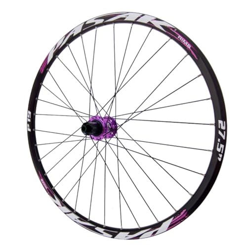 GEIRONV 24 26 27,5 29 Zoll Fahrrad Vorder/Hinterrad, Scheibenbremse Aus Aluminiumlegierung 32 Löcher Doppelwandfelgen 7-12 Geschwindigkeiten, Mountainbike-Rad(Rear Wheel-ms,27.5inch) von GEIRONV