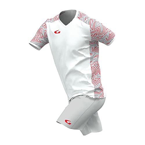 GEMS AM01-0309 KIT LAOS Football kits Unisex Weiß grau L GEMS AM01-0309 KIT LAOS Football kits Unisex Weiß grau L von GEMS
