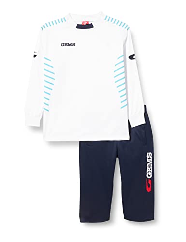 GEMS EH01-0304 Tuta Stamford Tracksuit Unisex Weiß Blau XL GEMS EH01-0304 Tuta Stamford Tracksuit Unisex Weiß Blau XL von GEMS