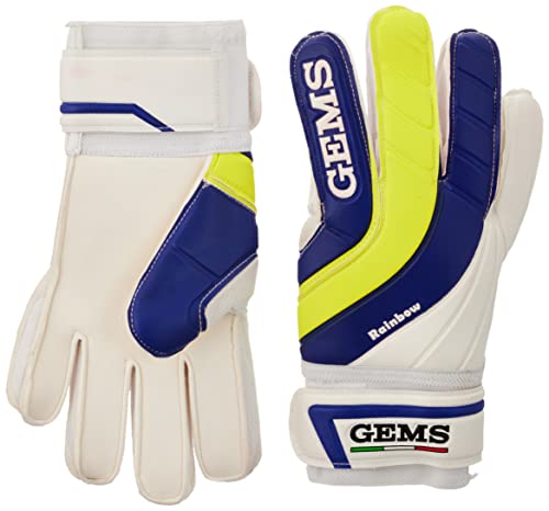 GEMS NF12 Rainbow BASIC Gloves Unisex Blau 10 von GEMS