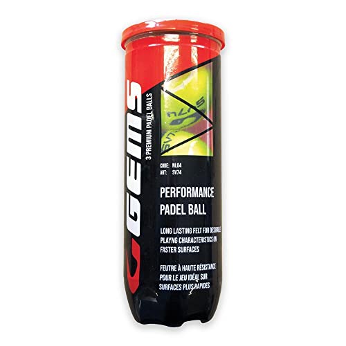 GEMS NL04-TUBO Padel Bälle x3 Gelb GEMS NL04-TUBO Padel Bälle x3 Gelb von GEMS
