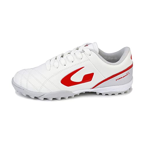 GEMS TFM02-0309 TORNEO X JR Sneaker Male Weiss/GRAU/ROT EU 36 von GEMS