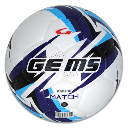 GEMS UN02-0405 Raptor Match Unisex Fußball Blau/Hellblau Größe 5 GEMS UN02-0405 Raptor Match Unisex Fußball Blau/Hellblau Größe 5 von GEMS