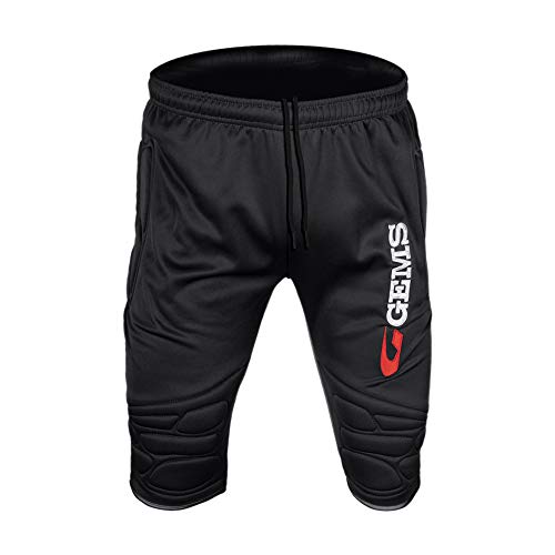 Gems Herren Utah Kurz Geschnittene Hose Torwart, Schwarz, L EU Gems Herren Utah Kurz Geschnittene Hose Torwart, Schwarz, L EU von GEMS
