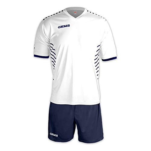 Gems Jungen Chelsea Fußball-Kit, Weiss Blau, YL von GEMS