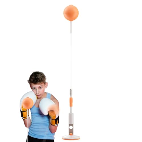 Box-Reflex-Tasche, Boxsack mit Ständer - Freistehender Reaktionsball | Hand-Auge-Koordinations-Trainingsset, Boxtrainingsausrüstung, Boxsack mit Ständer für Trainingsgeräte von GENERIC