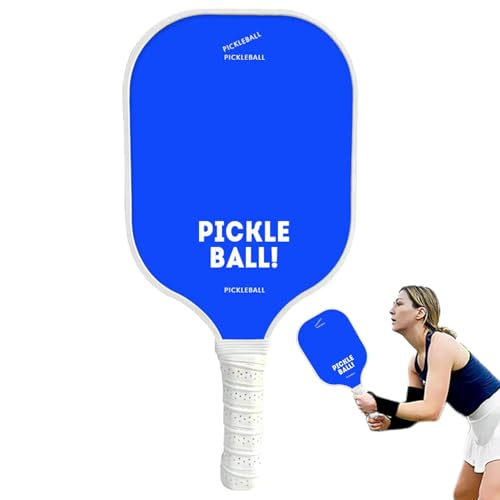 Strandballschläger, Pickle Ball Paddle Single - Sport-Paddel - Fiberglas-Outdoor-Sport-Paddel mit Wabenplatten-Design von GENERIC